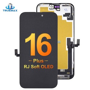 Écran OLED souple pour <span class=keywords><strong>iPhone</strong></span> 16 <span class=keywords><strong>Plus</strong></span>, écran LCD de téléphone portable - Product Image 1