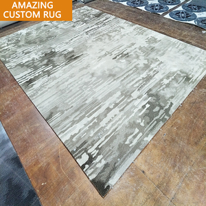 Modern <strong>3x3</strong> Square Carpet <strong>Tiles</strong> Large Size Plush Area Rug with Customized Pattern for Living Room Use - Product Image 4