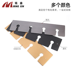 ชั้นวางแก้วไวน์อลูมิเนียมอัลลอยด์ Mingxin สีดำ ดีไซน์ทันสมัย สำหรับห้องครัว บาร์ ห้องนั่งเล่น ป้องกันสนิม - Product Image 2