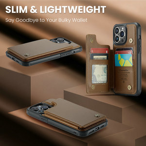 <span class=keywords><strong>Caseme</strong></span> ดั้งเดิมสำหรับ <span class=keywords><strong>iPhone</strong></span> 15 PRO MAX 14 13 <span class=keywords><strong>12</strong></span> 11เคสด้านหลังเป็นหนังพร้อมที่ใส่บัตรเคสขาตั้งสำหรับ <span class=keywords><strong>iPhone</strong></span> 15 14 - Product Image 5