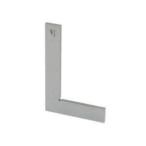 HELIOS PREISSER - 0373104 Cuadrado de taller tipo plano de acero especial sin base, grado de precisión 2 CUADROS Y COMPASES - Product Image 1