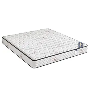 OEM cuscino con tasca arrotolato top hotel di lusso king queen bed in lattice memory foam materasso hotel camera da letto materasso di lusso