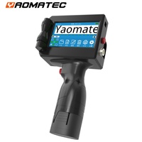 Imprimante à jet d'encre thermique Yaomatec 12,7 mm, machine de codage de date portable, pour boîte en carton, plastique, métal