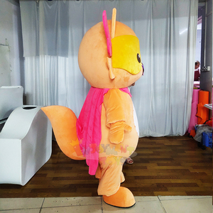 Disfraz de Mascota de Gato Naranja Personalizado, Traje de Personaje de Dibujos Animados Estilo Superhéroe para Adultos, Cabeza de Espuma EVA, para Fiestas de Halloween, Navidad y Eventos - Product Image 2