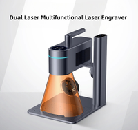 LaserPecker 4 graveur et machine de marquage laser portable Diode Machine de découpe et de gravure laser de petite taille pour la plupart des matériaux