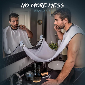 Kit de soin de la barbe KINGYES pour hommes, comprenant huile pré-rasage, savon à raser, crème après-rasage, peigne, ciseaux et brosse - Product Image 6