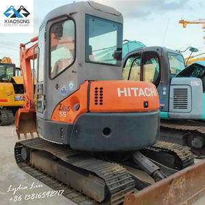 Hitachi-excavadora hidráulica de segunda mano Zx55 5,5 t, miniexcavadora usada - Product Image 5