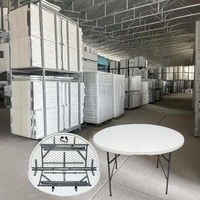 Table de bar pliante en plastique robuste Table haute pliable pour cocktail utilisation extérieure et événementielle