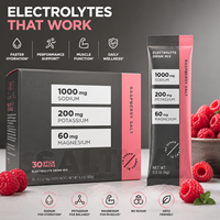Poudre de boisson électrolytique sans sucre, mélange pour boisson, marque privée, supplément d'hydratation, OEM ODM, compatible Keto, boisson sportive