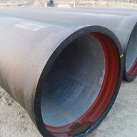 Tuyau d'eau en fonte ductile C25 C30 C40 avec revêtement en polyuréthane pour la décharge de saumure des usines de dessalement – Produit phare