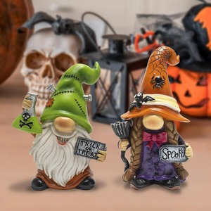Witt escena de Halloween decoraciones bruja <span class=keywords><strong>duende</strong></span> estatua <span class=keywords><strong>Bar</strong></span> ventana bóveda Escape regalo artesanía de resina - Product Image 6