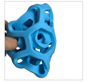 Juguetes de Goma para Perros, Pelota de Goma Brillante Personalizable con Sonido, Juguete de Goma para Mascotas - Product Image 5
