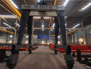 Bán Hàng Trực Tiếp 80 Tấn Tùy Chỉnh Ngoài Trời Điều Khiển Điện Thiết Bị Xây Dựng Rắn Cao Su Lốp Giàn Cẩu Nhà Máy Sản Phẩm - Product Image 4