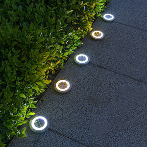 <b>Solar</b> Garden Lights 6V LED Water Resistant Outdoor Pathway Step Lawn <b>Lighting</b> - Product Image 4