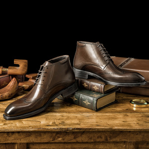 Nuovo arrivo scarpe in vera pelle di alta qualità <span class=keywords><strong>stivali</strong></span> Chelsea da <span class=keywords><strong>uomo</strong></span> <span class=keywords><strong>con</strong></span> personalizzazione all'ingrosso della fabbrica di Design italiano - Product Image 2