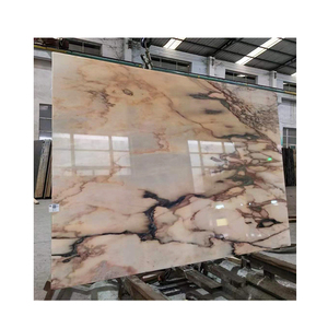 Comptoir de cuisine salle de bain mur <span class=keywords><strong>dalle</strong></span> de marbre <span class=keywords><strong>rose</strong></span> pour la décoration de la maison grand bloc pierre de marbre <span class=keywords><strong>rose</strong></span> - Product Image 1