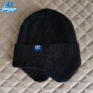 Gorro <span class=keywords><strong>con</strong></span> <span class=keywords><strong>orejeras</strong></span> para exteriores para hombres y mujeres <span class=keywords><strong>con</strong></span> <span class=keywords><strong>orejeras</strong></span>, Protector <span class=keywords><strong>de</strong></span> orejas, gorro <span class=keywords><strong>de</strong></span> <span class=keywords><strong>lana</strong></span> tejido para invierno, ciclismo, esquí, Impresión <span class=keywords><strong>de</strong></span> lazos - Product Image 2