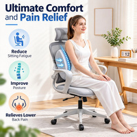 Coussin de soutien lombaire en mousse à mémoire de forme, coussin de soutien dorsal haute densité pour le bureau et la voiture, vente en gros OEM personnalisée
