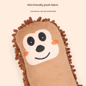 Jouet à mâcher en peluche hérisson très populaire, résistant aux morsures, pour petits animaux, pour la dentition et le soulagement de l'ennui, jouet couineur en velours pour chien - Product Image 2