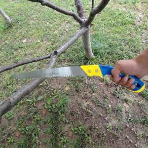 Plum Blossom Handle Garden Saw 320mm Sharp Blade Fruit Tree Pruning Hand Saw - Product Image 3