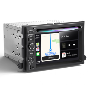 SEMAITU Autoradio 7 Pollici 2 Din con Montaggio su Cruscotto, Carplay, Android Auto, Trasmettitore FM, Schermo Touch, <span class=keywords><strong>Garanzia</strong></span> 1 Anno, per <span class=keywords><strong>Ford</strong></span> F150 - Product Image 1