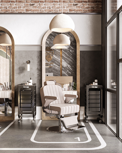 Bespoke Marble and Stainless Steel Boutique Salon Interior Design and Full Furniture Solution - Product Image 5