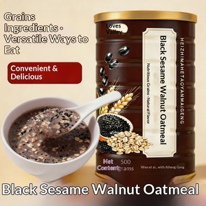 Poudre <span class=keywords><strong>de</strong></span> soupe d'avoine, <span class=keywords><strong>de</strong></span> noix et <span class=keywords><strong>de</strong></span> sésame noir OEM/ODM 500g – <span class=keywords><strong>Substitut</strong></span> <span class=keywords><strong>de</strong></span> repas nutritif et complet pour <span class=keywords><strong>petit</strong></span>-<span class=keywords><strong>déjeuner</strong></span> - Product Image 2
