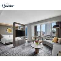 Les ensembles de meubles de chambre de luxe modernes pour la villa d’hôtel peuvent être adaptés aux besoins du client 5 étoiles
