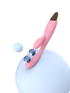 Einziehbarer Dreifach-Silikon-Vibrator G-Punkt <span class=keywords><strong>Anal</strong></span> Anus <span class=keywords><strong>Stimulator</strong></span> 3-in-1 <span class=keywords><strong>Anal</strong></span>-Vibrator Masturbator Sexspielzeug für Frauen - Product Image 3