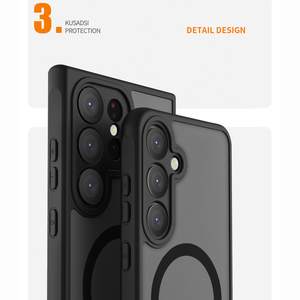 Funda Magnética Mate para Teléfono Samsung <span class=keywords><strong>Galaxy</strong></span> S24 Ultra, Funda Anti-caídas para Teléfono Móvil Samsung S23 - Product Image 5