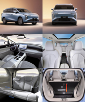 Chine, Dongfeng TK 7, MPV électrique pas cher, 6 places, voiture familiale 100% électrique, configuration 2+2+2
