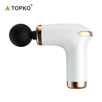 TOPKO Mini pistolet de massage portable personnalisable pour la relaxation et la libération musculaires