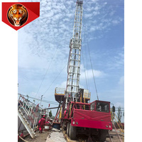 En stock – Nouvelle plateforme de forage rotative montée sur chenilles Tigerrig XJ850, 4000 m, 1500 CV, moteur diesel, boîte de vitesses, pompe – Garantie 1 an
