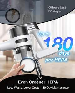 MAIRCLE S7 akülü elektrikli süpürge köpekbalığı süpürge sert zeminler için ev temizlik için elektrikli süpürgeler ev kullanımı Pet halı - Product Image 6