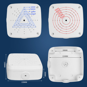 Tùy chỉnh chống gỉ surveill máy ảnh Hộp nối an ninh phụ kiện PTZ nhà ở tầm nhìn ban đêm Cáp trường hợp ip nhựa sản xuất - Product Image 5