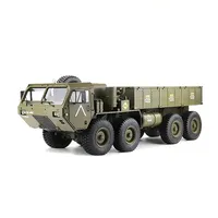 Camion télécommandé HG P801/P802 à l'échelle 1/12, en métal, 8x8, simulation de voiture tout-terrain, camion RC