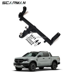 Crochet de <span class=keywords><strong>remorquage</strong></span> de barre de remorque de revêtement de poudre d'acier de haute qualité pour DMAX FJ50 Hilux <span class=keywords><strong>RANGER</strong></span> NP300 et accessoires de remorque - Product Image 1