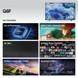 Téléviseurs TCL Originaux QLED Smart TV 8K UHD 3D 4K de 55 65 75 85 32 <span class=keywords><strong>43</strong></span> 50 <span class=keywords><strong>Pouces</strong></span> Télévision LED - Product Image 4