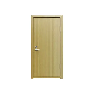 Modern Design Solid Wood Classroom Timber Fireproof Door 1.5 Hour Polyurethane Paint for School & Hotel