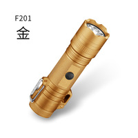 2024 nouveau briquet de lampe de poche à double arc de charge de point extérieur