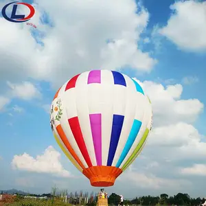 工厂销售新设计定制广告造型2-20人彩色充气娱乐飞行热气球出售