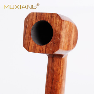 Muxiang Handmade Alpine Rosewood Tobacco Pipe Straight Type For Men Personal Gift - Product Image 4