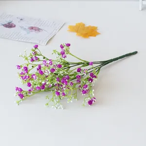 Bouquet de 5 fourches en plastique pour arrangement floral de salon, fleurs de mariée - Product Image 3