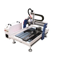 Nouveau Design 220V/380V Tension Mini CNC routeur 4060 4 Axes
