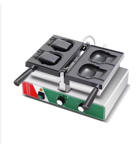 Máquina para Hacer Waffles con Forma de Hello Kitty, de Aluminio Fundido Antiadherente, para 2/3/4 Waffles - Product Image 1