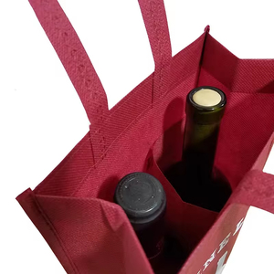 Zhyd Chất Lượng Cao Tùy Chỉnh Chủ Tàu Sân Bay Thân Thiện Với Môi Nhà Máy Không Dệt 1 2 4 6 Chai Rượu Vang Tote Túi Với Xử Lý - Product Image 5