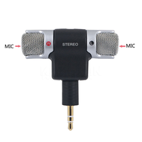 Mini microphone jack 3.5MM pour téléphone portable pour interviews en studio et smartphones