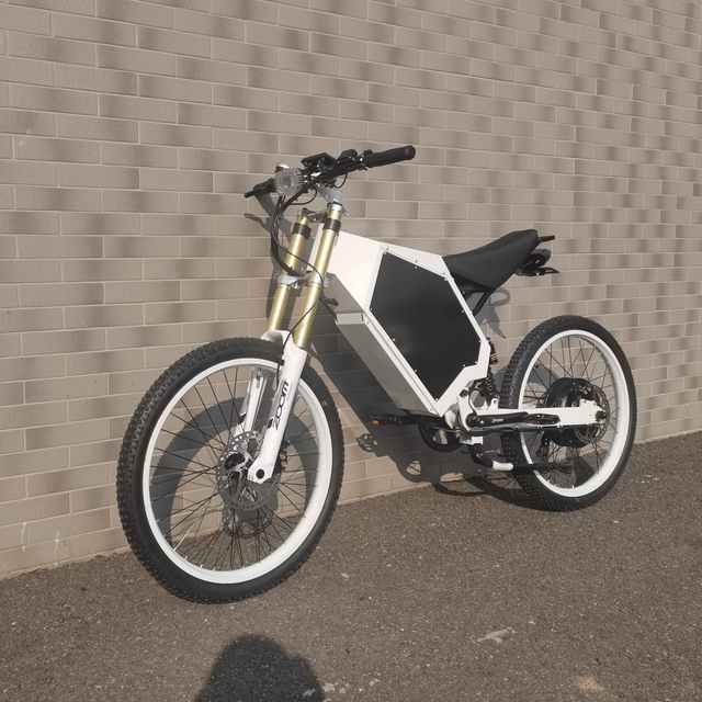 Hot In Usa 72V Battery Long Range Stealth Bomber Electric City Bike Upgraded Dnm Front Fork Dirt Ebike For Fun