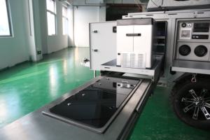 <span class=keywords><strong>Caravane</strong></span> tout-terrain légère avec suspension indépendante, tente <span class=keywords><strong>de</strong></span> toit et cuisine coulissante - Product Image 4