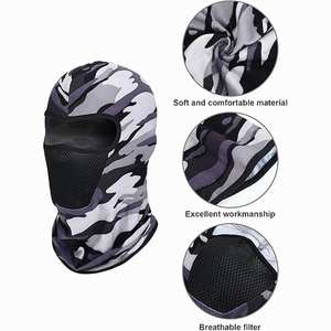 Cagoule masque facial respirant <span class=keywords><strong>Ski</strong></span> visage couverture anti-poussière masque Long <span class=keywords><strong>cou</strong></span> couverture pour les activités <span class=keywords><strong>de</strong></span> plein air - Product Image 5